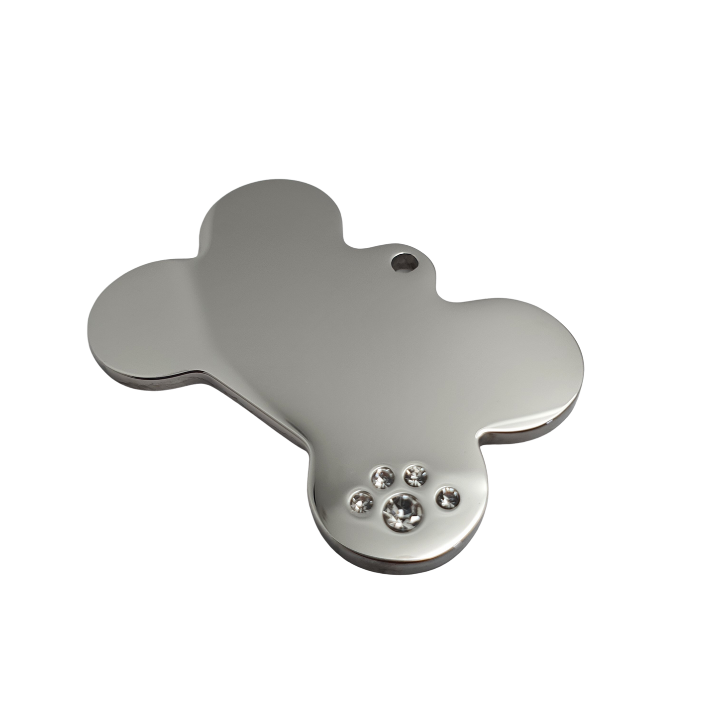 Memorial Photo Engraved Dog Bone Keyrings
