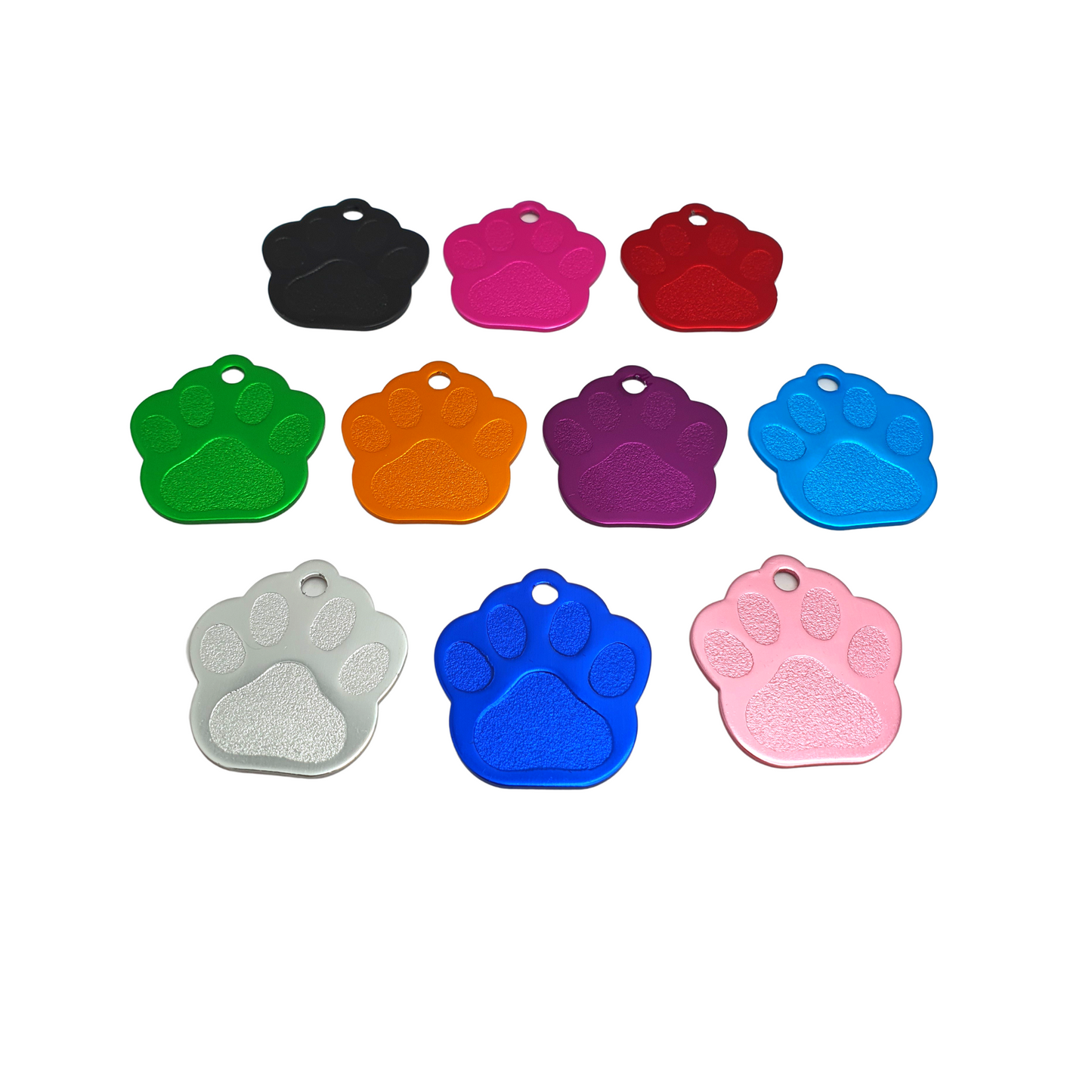 Paw Tags Aluminium