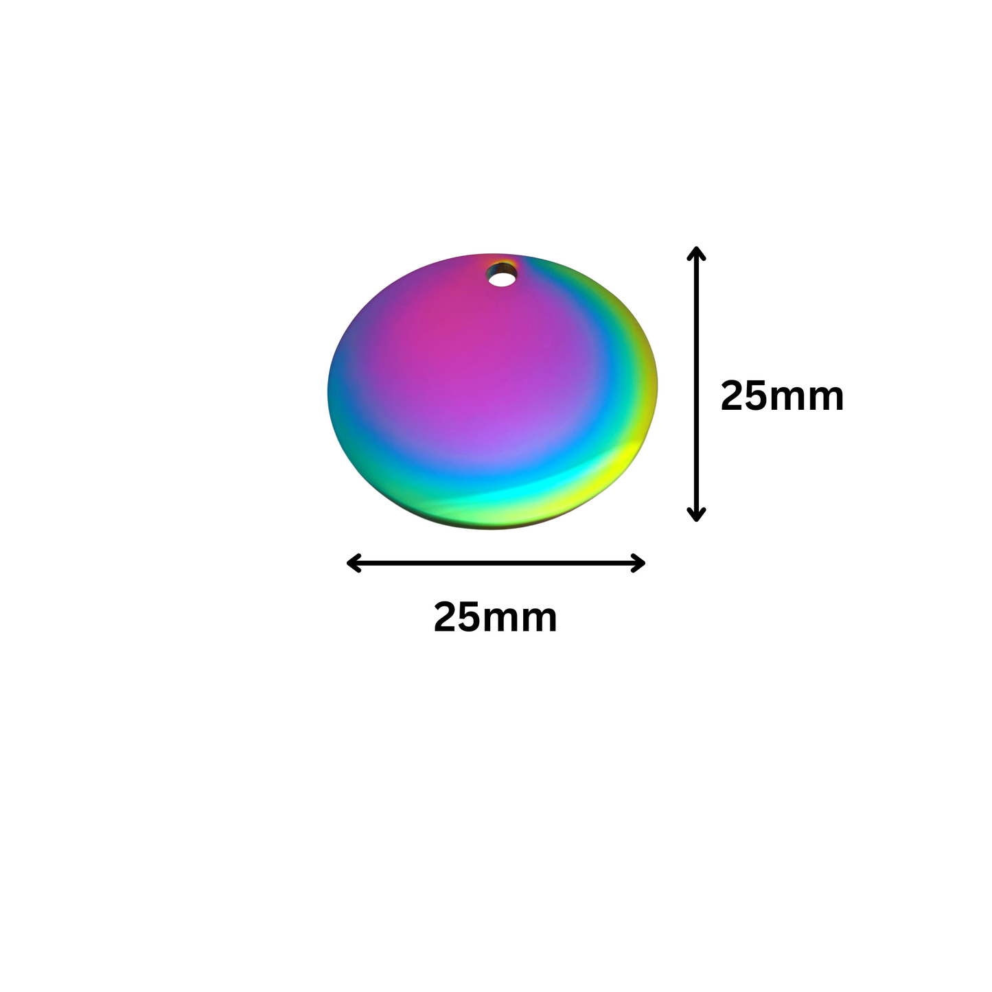 Disc Tags Stainless Steel