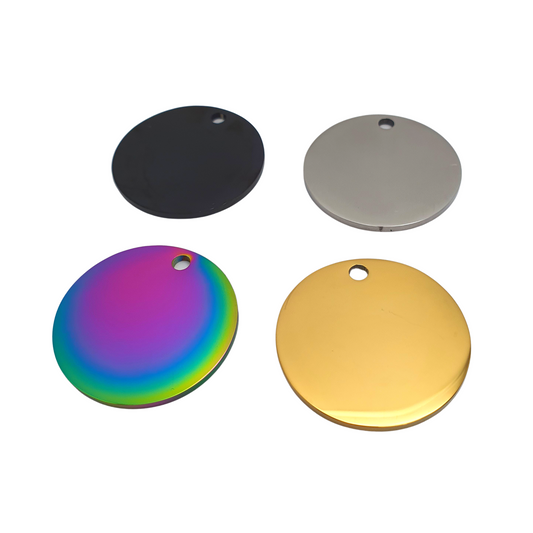 Disc Tags Stainless Steel