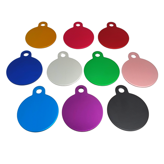 Droplet Tags Aluminium