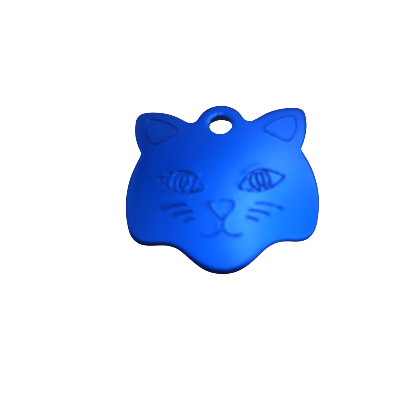 Cat Face Tags Aluminium