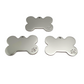 Bone Bling Paw Tags Stainless Steel