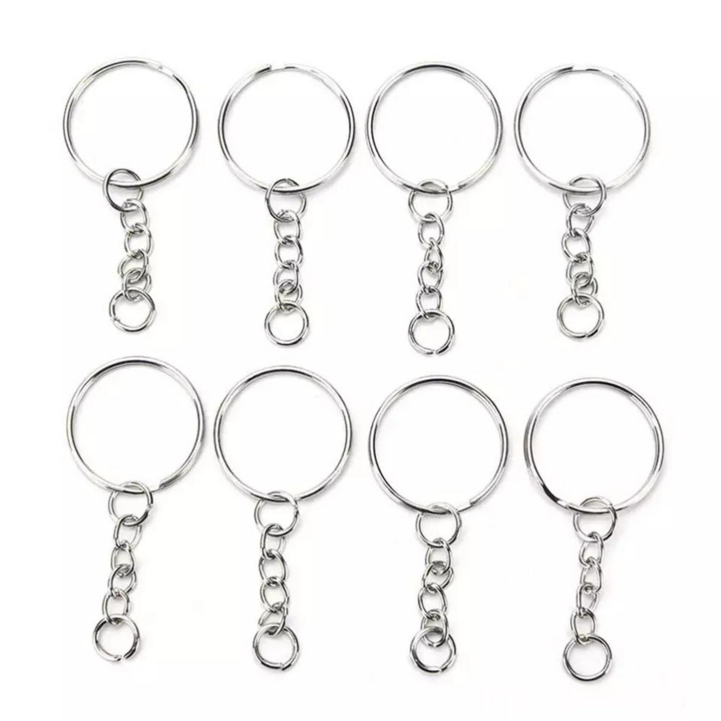 Photo Engraved Keyring Pendants Mini